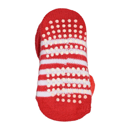 New Born Trendz Baby Booties Socks Pack of 4 Pairs