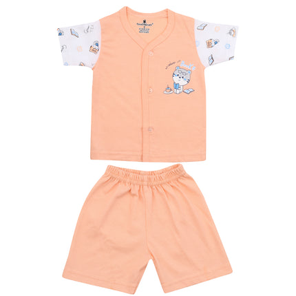 Newborn Baby Suit Combo Pack of 3 (0–3 Months) – Soft Cotton & Comfortable Wear