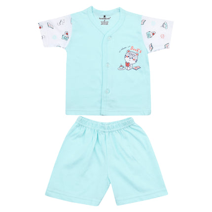 Newborn Baby Suit Combo Pack of 3 (0–3 Months) – Soft Cotton & Comfortable Wear