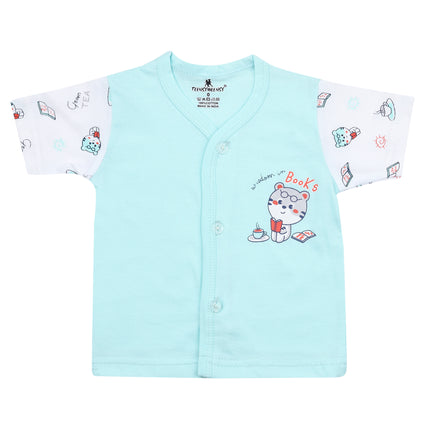 Newborn Baby Suit Combo Pack of 3 (0–3 Months) – Soft Cotton & Comfortable Wear
