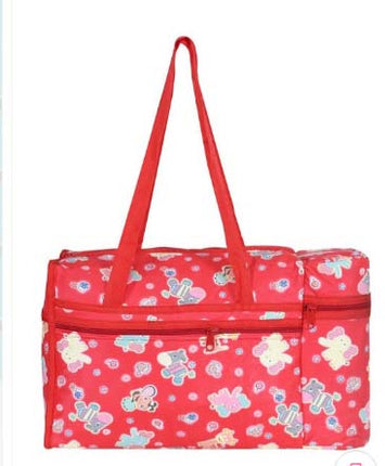 Baby Diaper Bag with Attached Bottle Warmer | Insulated Milk Storage